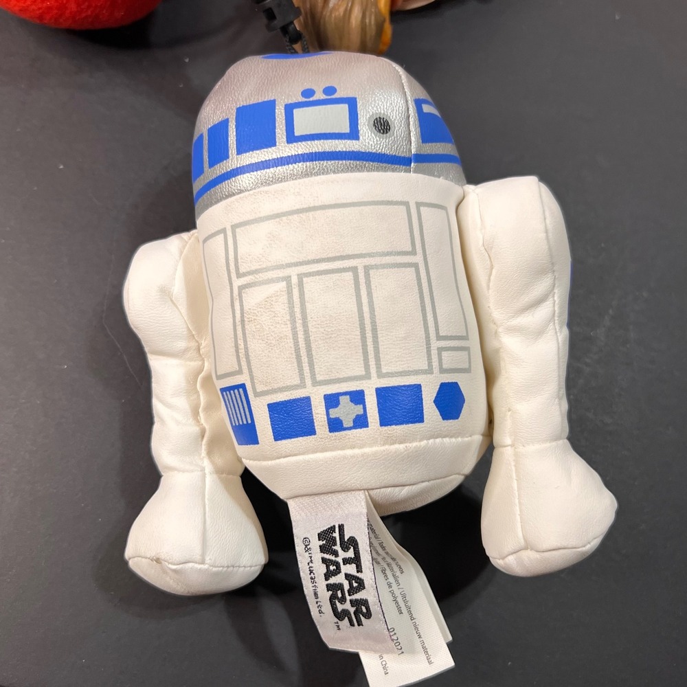 Scentsy Small R2-D2 Plush Star Wars White Excellent Scent Pak Droid Buddy